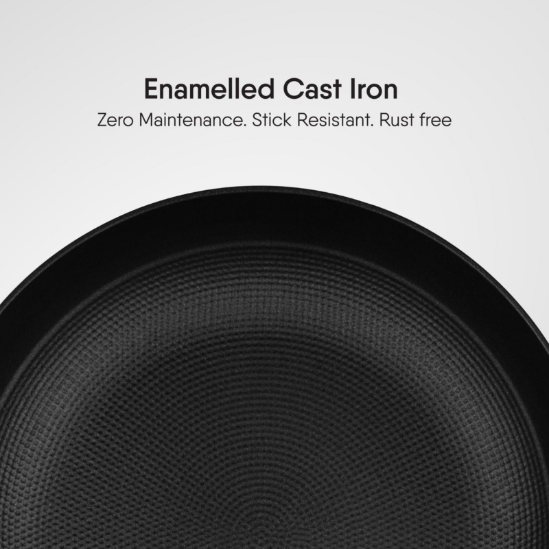 Stahl Blacksmith Plus Cast Iron Frypan