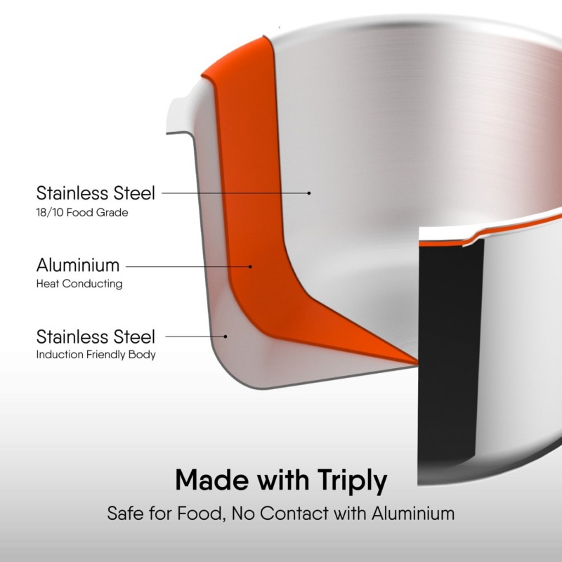 Stahl Xpress Stainless Steel Pressure Cooker