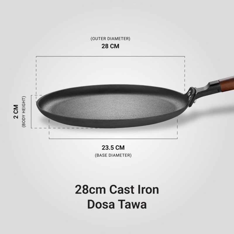 Stahl Blacksmith Signature Dosa Tawa