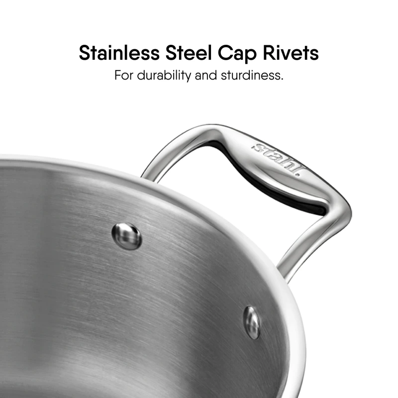 Stahl Artisan Triply Casserole With Lid