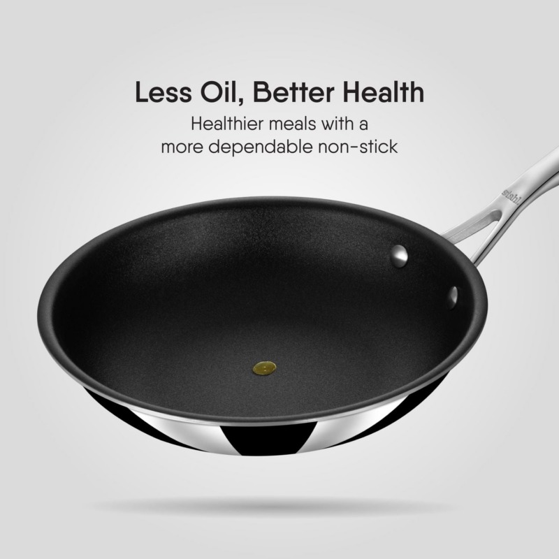 Stahl Artisan Schild Frypan With Lid