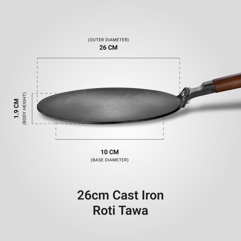 Stahl Blacksmith Signature Roti Tawa 26 cm