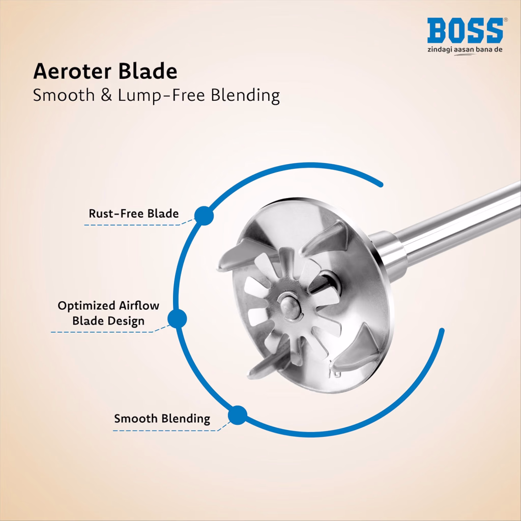 Boss B147 Crystal Hand Blender 275W