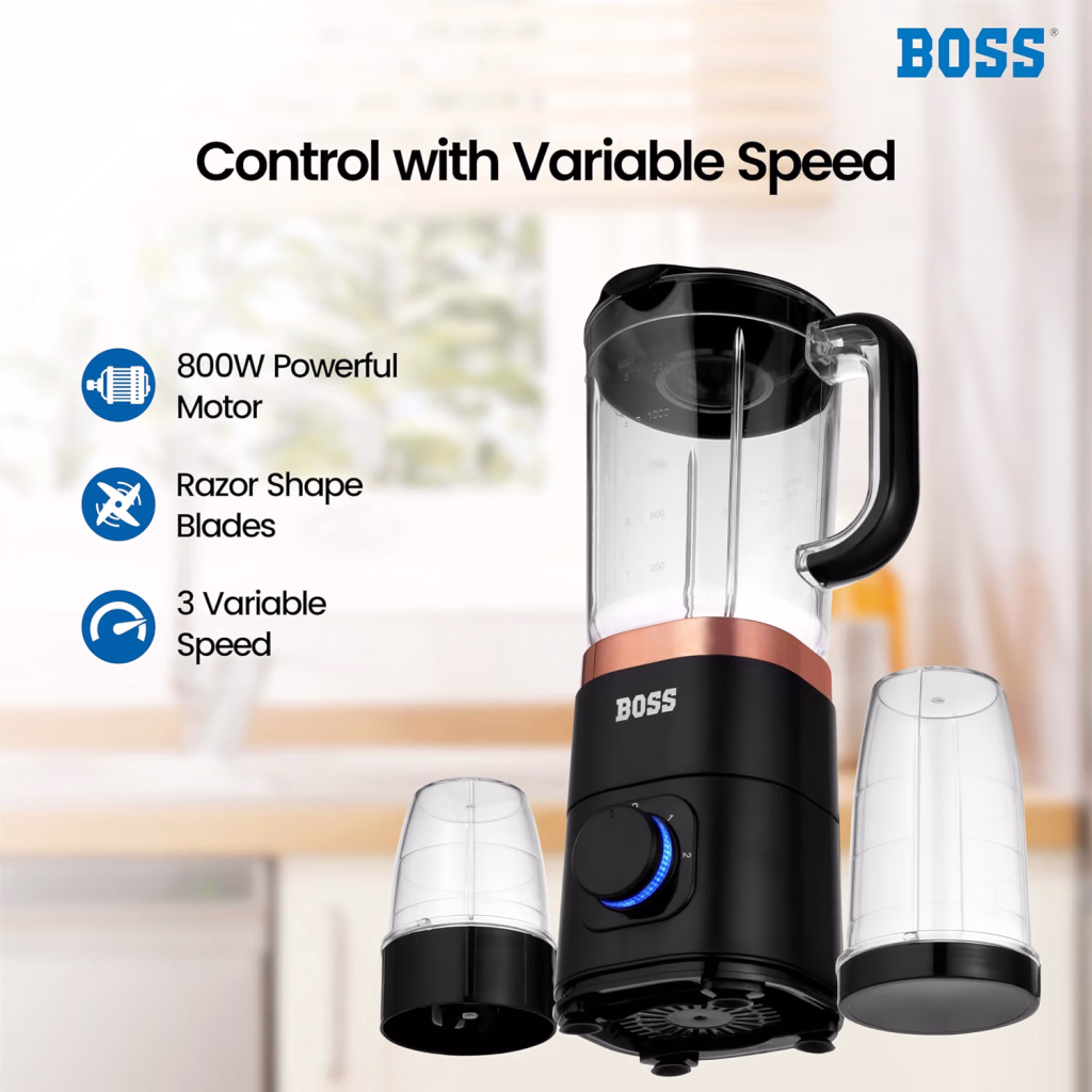 Boss B623 NutriNeo Nutri Blender 3 Jar 800W