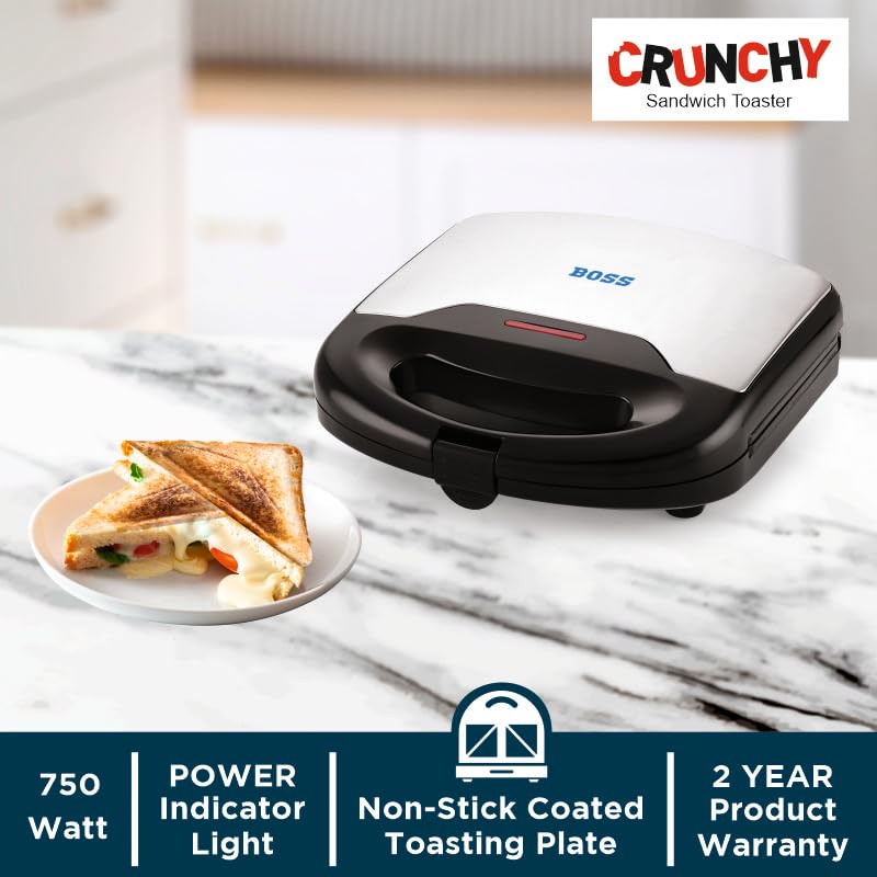 Boss B538 Crunchy Sandwich Toaster 750W