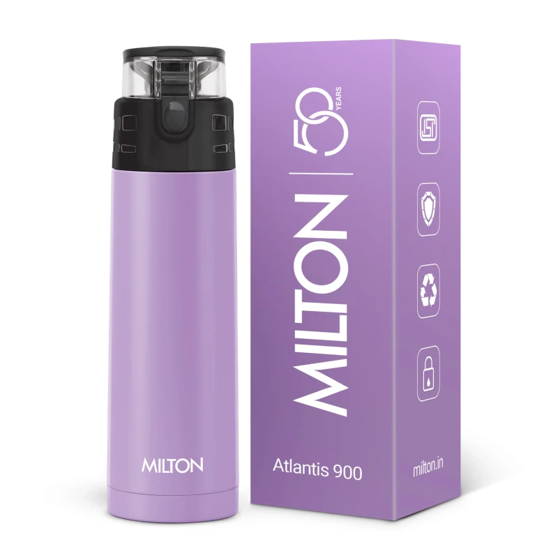Milton Atlantis Thermosteel Bottle 500 ml Purple