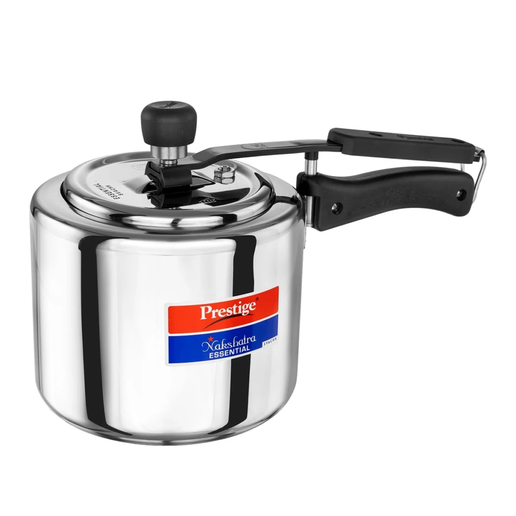 Prestige Nakshatra Essential Svachh Stainless Steel Pressure Cooker 3 L
