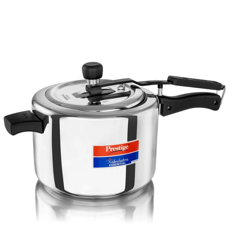 Prestige Nakshatra Essential Svachh Stainless Steel Pressure Cooker 5 L