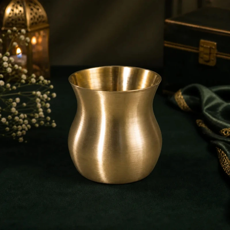 Kansyam Belly Loti Kansa Bronze Glass - view 3