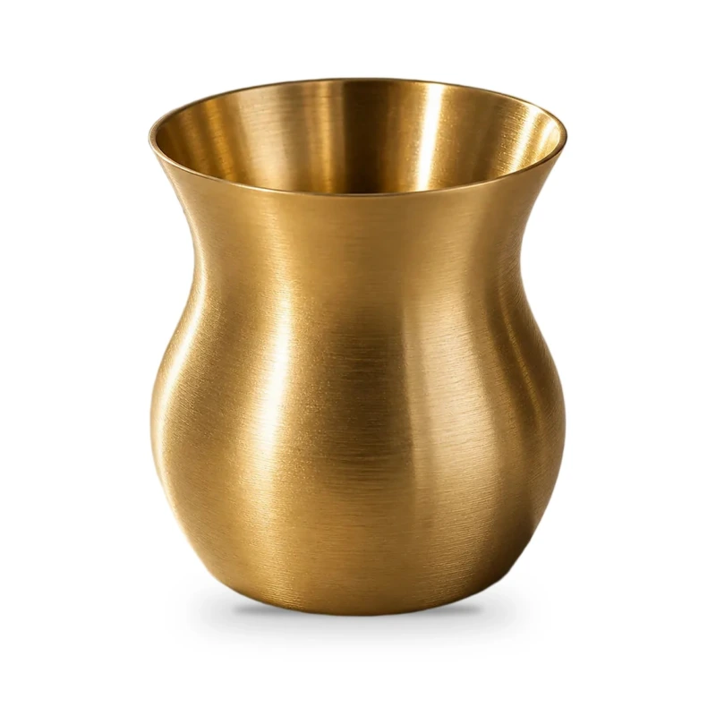 Kansyam Belly Loti Kansa Bronze Glass