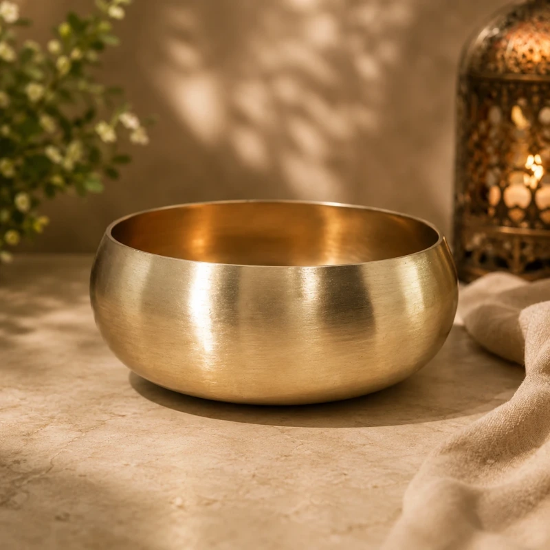 Kansyam Curve Kansa Bronze Bowl - view 3