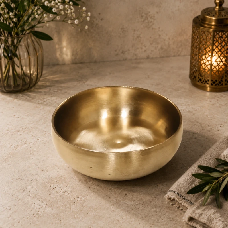 Kansyam Curve Kansa Bronze Halva Plate 250 ML - view 3