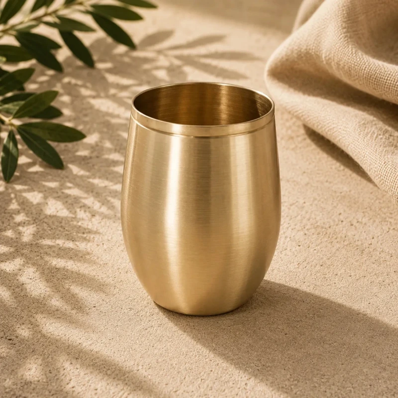 Kansyam Damru Kansa Bronze Glass - view 2