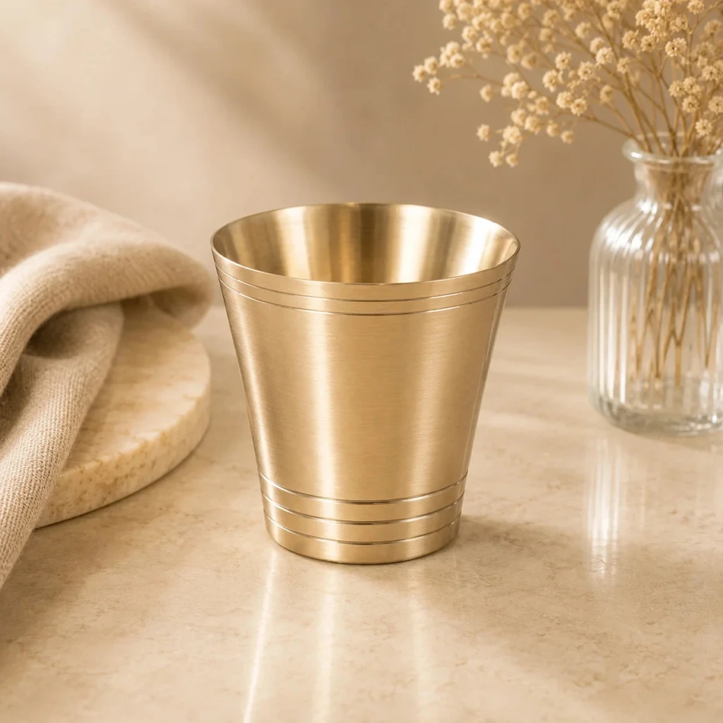 Kansyam Flower Kansa Bronze Glass 300 ML - view 2