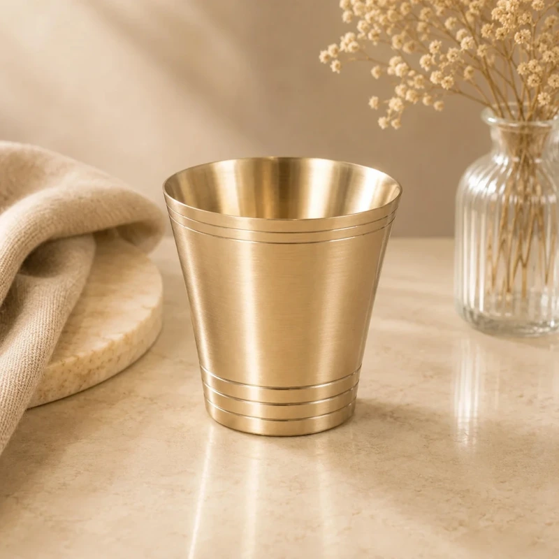 Kansyam Flower Kansa Bronze Glass 300 ML - view 2