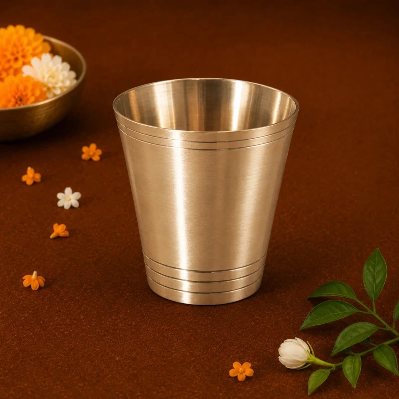 Kansyam Flower Kansa Bronze Glass 300 ML - view 3