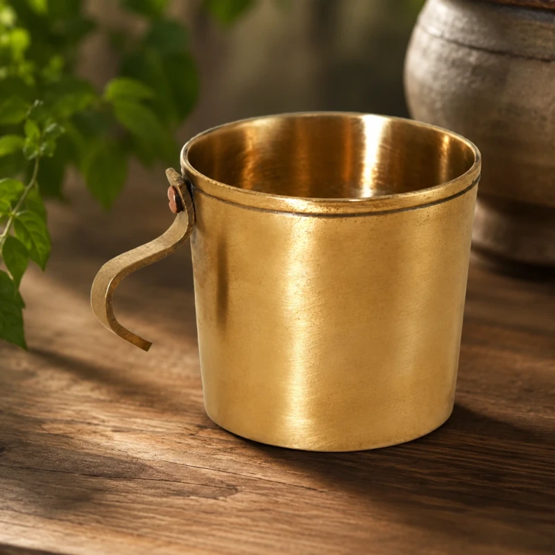 Kansyam Kansa Bronze Coffee Mug 200 ML - view 3