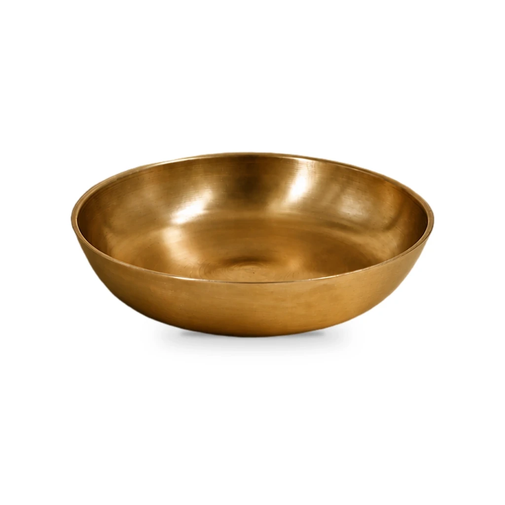 Kansyam Kansa Bronze Halva Plate