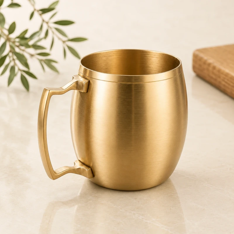 Kansyam Kansa Bronze Mule Mug 500 ML - view 2
