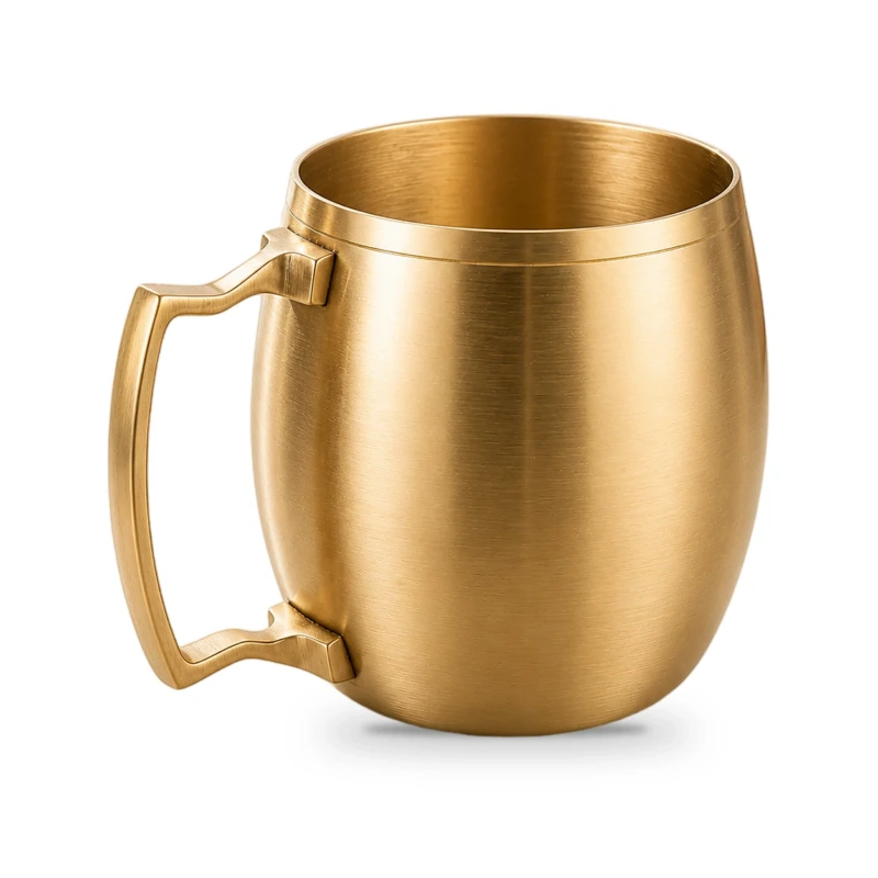 Kansyam Kansa Bronze Mule Mug 500 ML