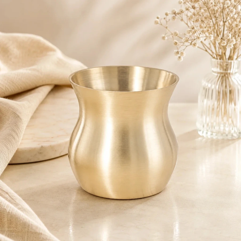 Kansyam Loti Kansa Bronze Glass - view 2