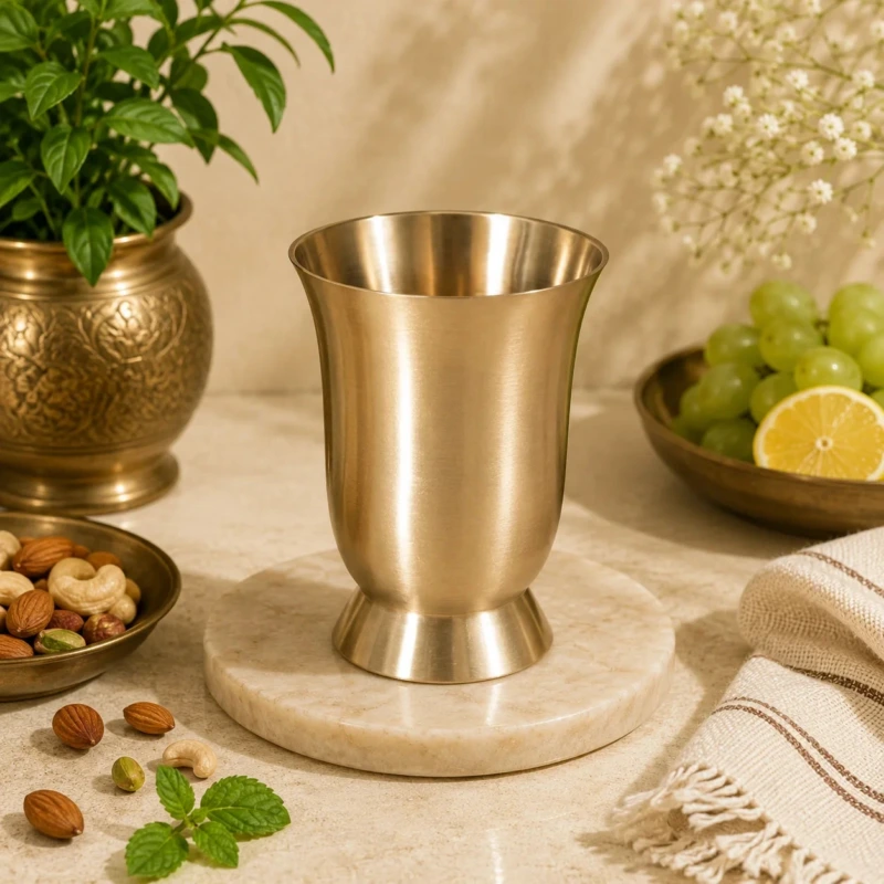 Kansyam Pendi Kansa Bronze Glass 240 ML - view 2