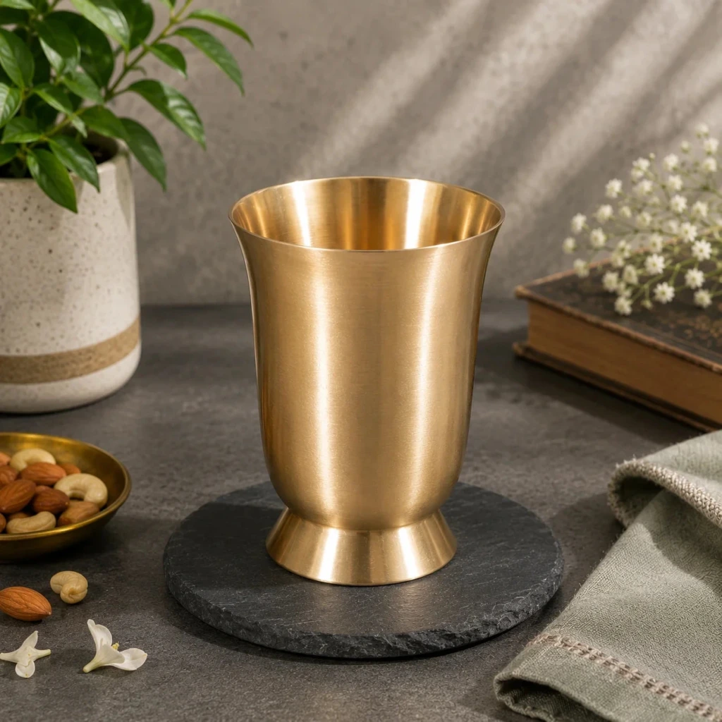 Kansyam Pendi Kansa Bronze Glass 240 ML - view 3