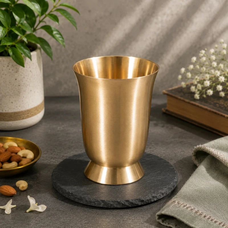 Kansyam Pendi Kansa Bronze Glass 240 ML - view 3