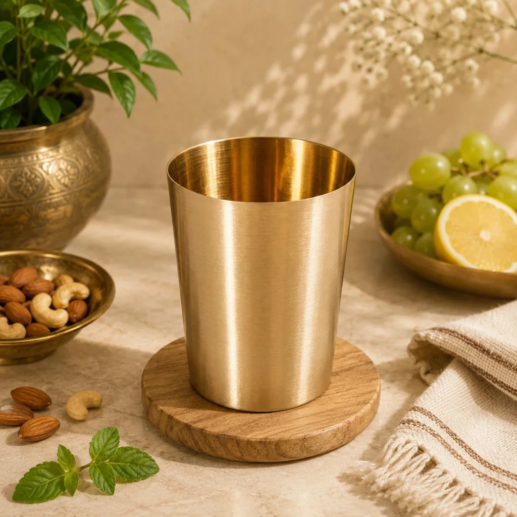 Kansyam Pipe Kansa Bronze Glass 270 ML - view 2