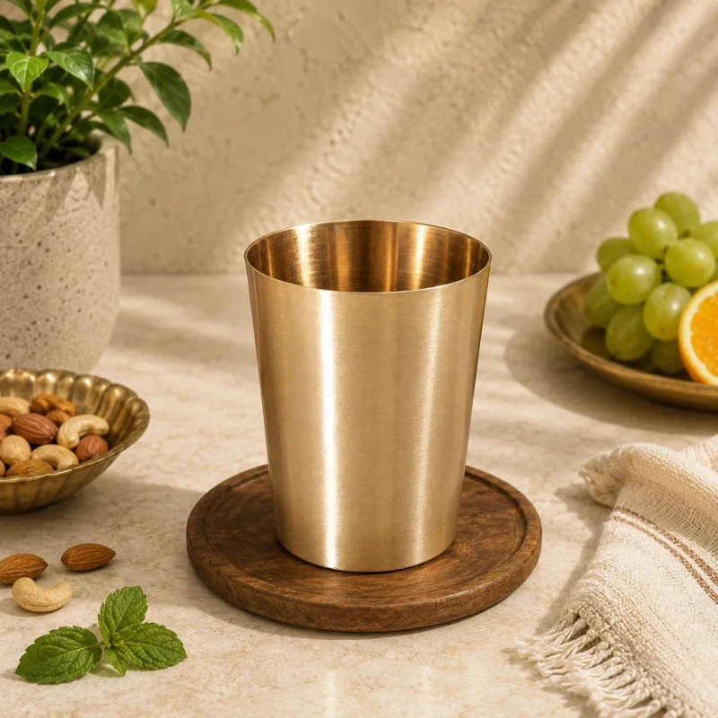 Kansyam Pipe Kansa Bronze Glass 270 ML - view 3