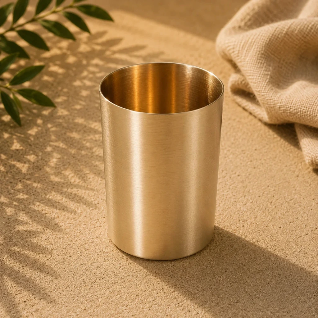 Kansyam Pipe Kansa Bronze Glass 270 ML - view 5
