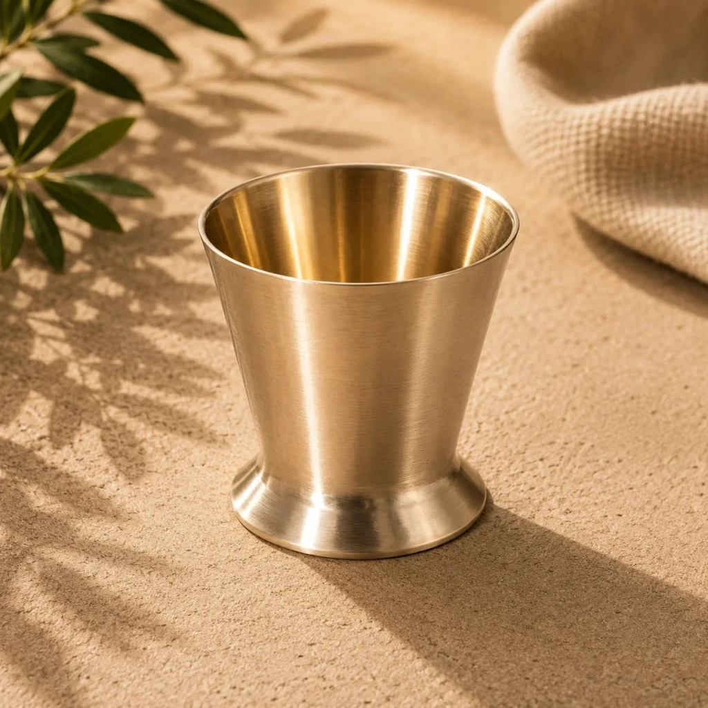 Kansyam Stand Kansa Bronze Glass 270 ML - view 3