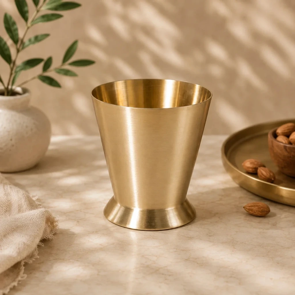 Kansyam Stand Kansa Bronze Glass 270 ML - view 4