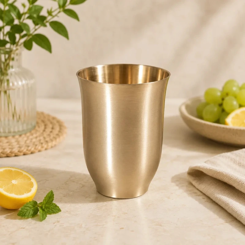 Kansyam Veda Kansa Bronze Glass 280 ML - view 2